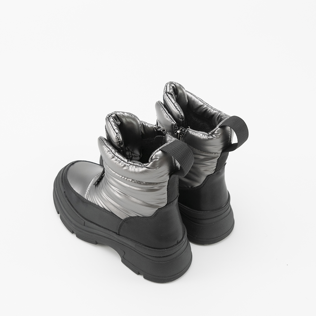 Nordman дутики детские цвет серебристый - фото 5