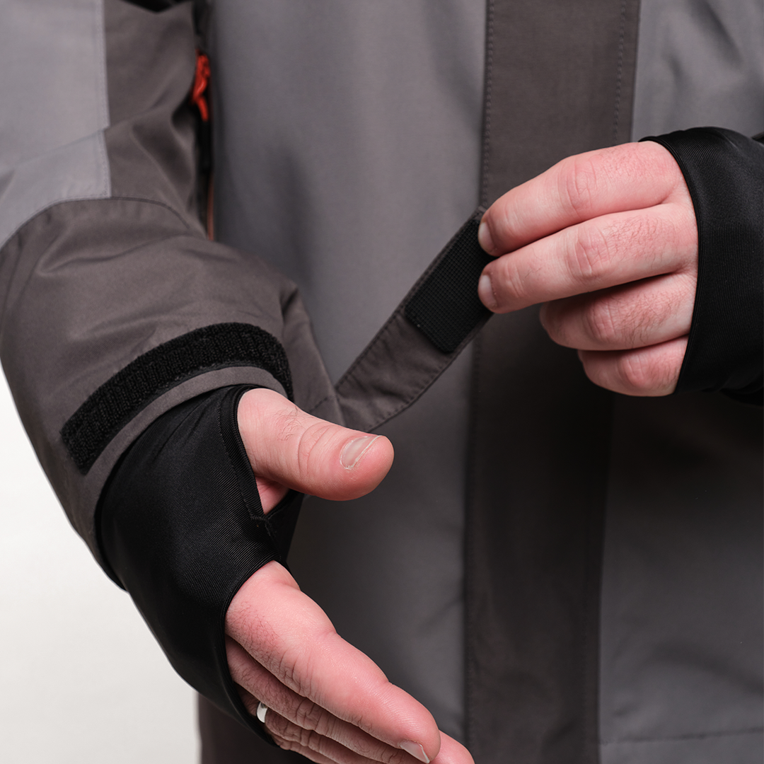 Куртка Nordman из мембраны цвет тёмно-серый - фото 7