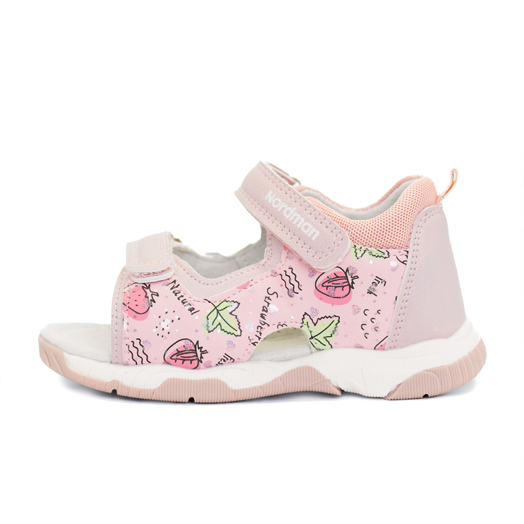 Сандалики детские Nordman Boom розовые - фото 4