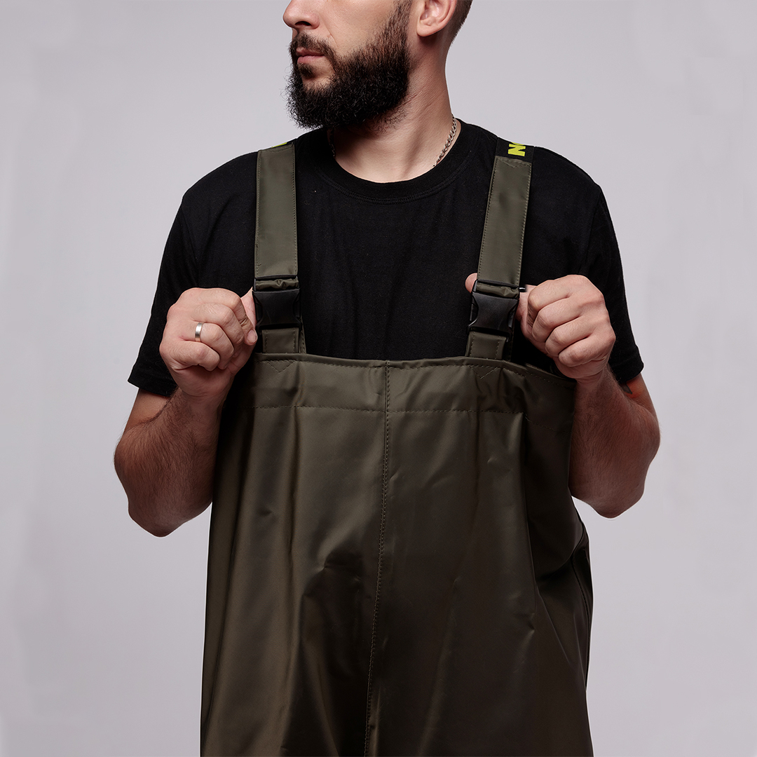 Вейдерсы Nordman Expert из нейлона олива - фото 1