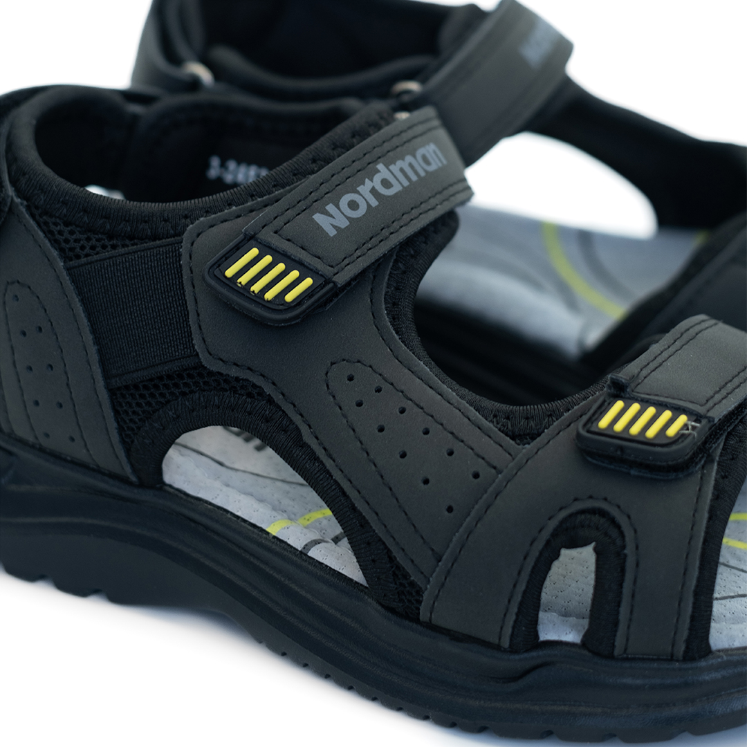 Сандалики детские Nordman Boom серые - фото 4