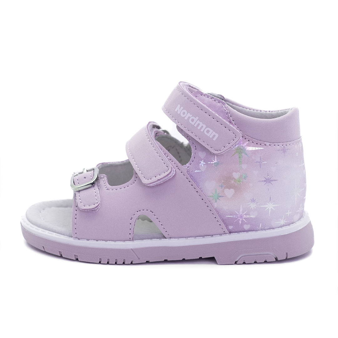 Сандалики детские Nordman Boom фиолетовые - фото 4