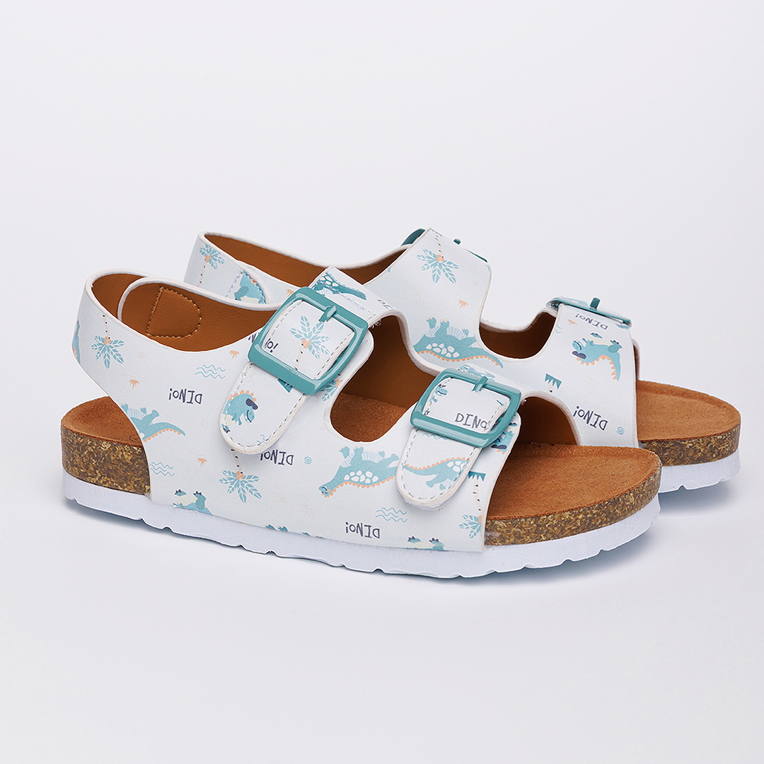 Детские летние босоножки Nordman голубые - фото 1