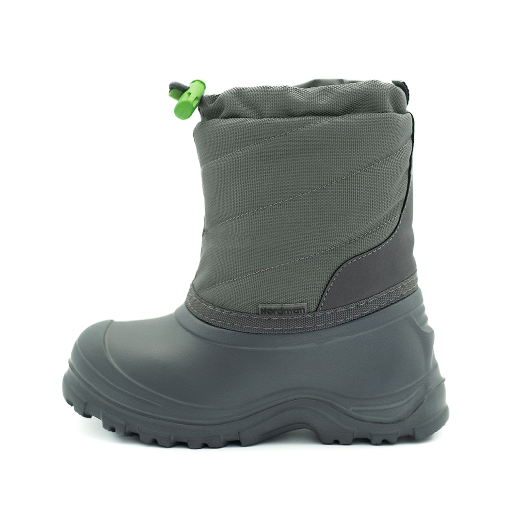 Сноубутсы Nordman на затяжке цвет серый - фото 4