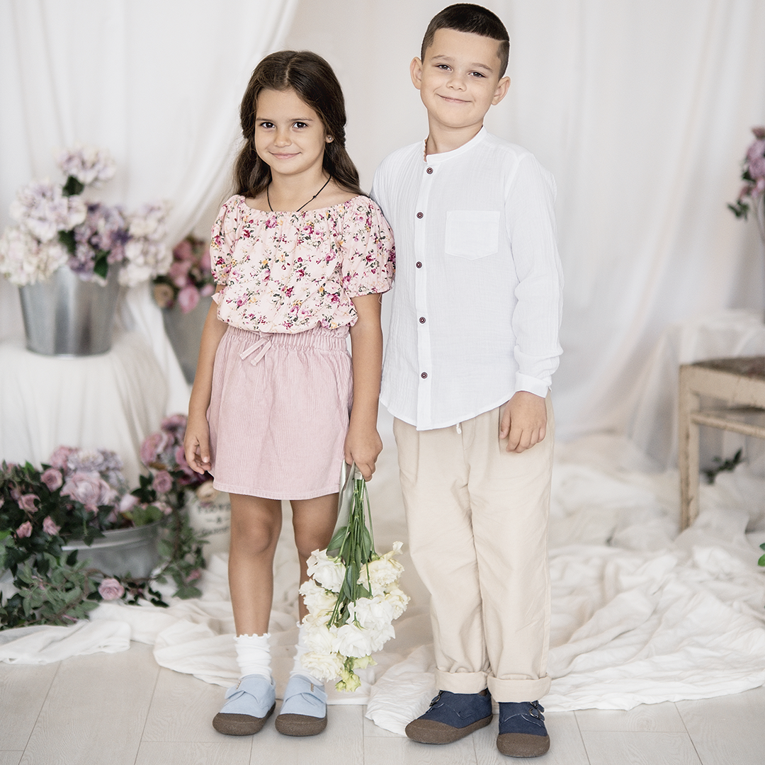 Полуботинки Nordman на двух застежках цвет темно-синий - фото 3