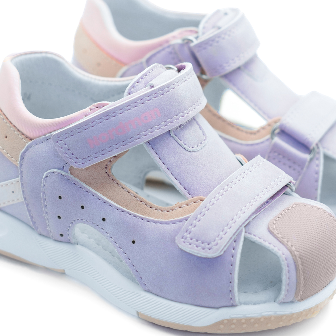 Сандалики детские Nordman Boom фиолетовые - фото 2