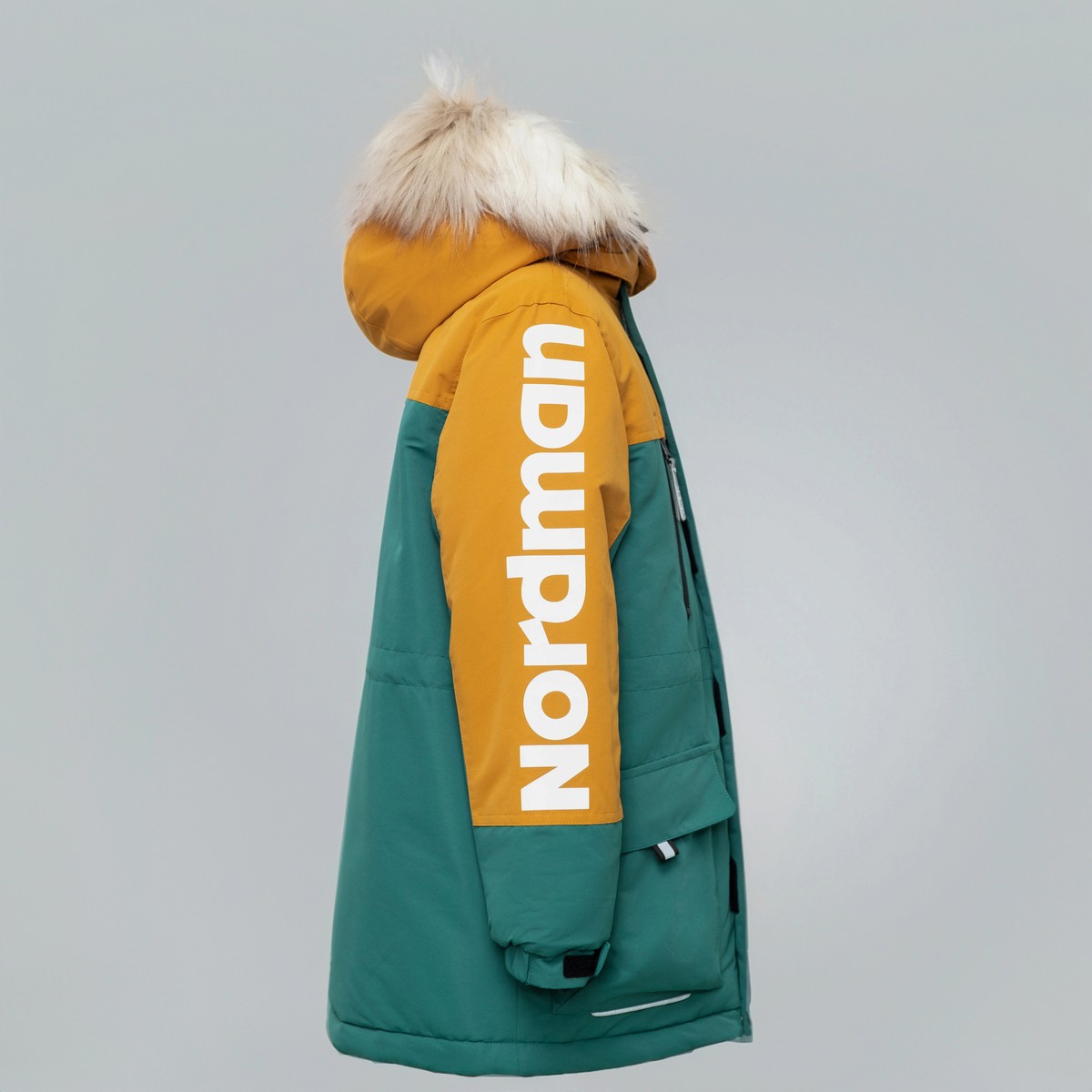 Куртка детская зимняя  Nordman Wear  Желто-зеленый - фото 3