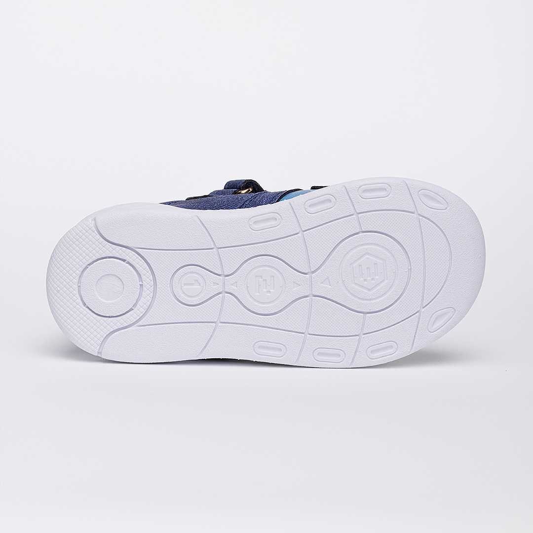 Детские летние босоножки Nordman синие - фото 4