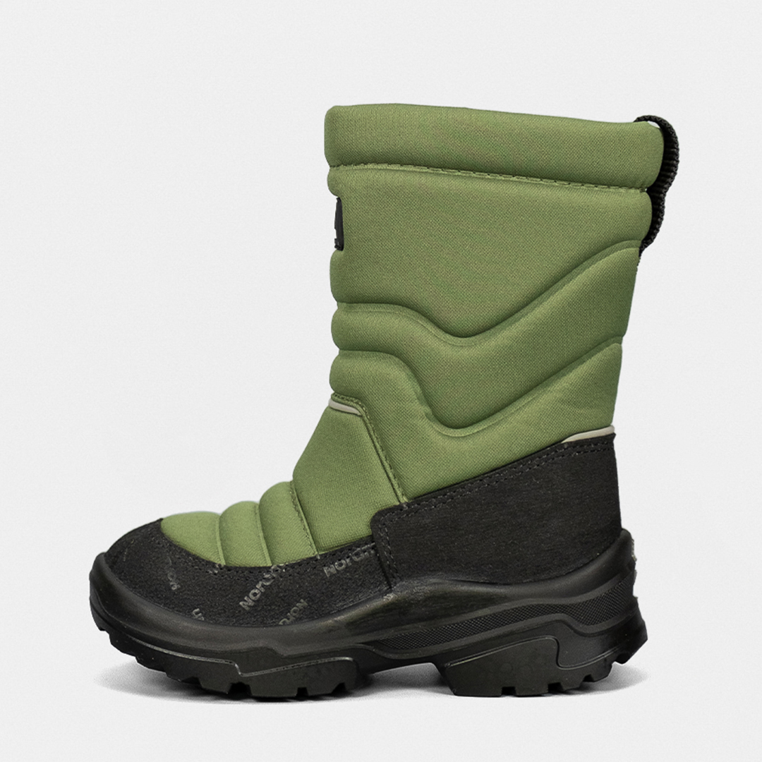 Зимние детские сапоги Nordman Lumi Хаки - фото 5