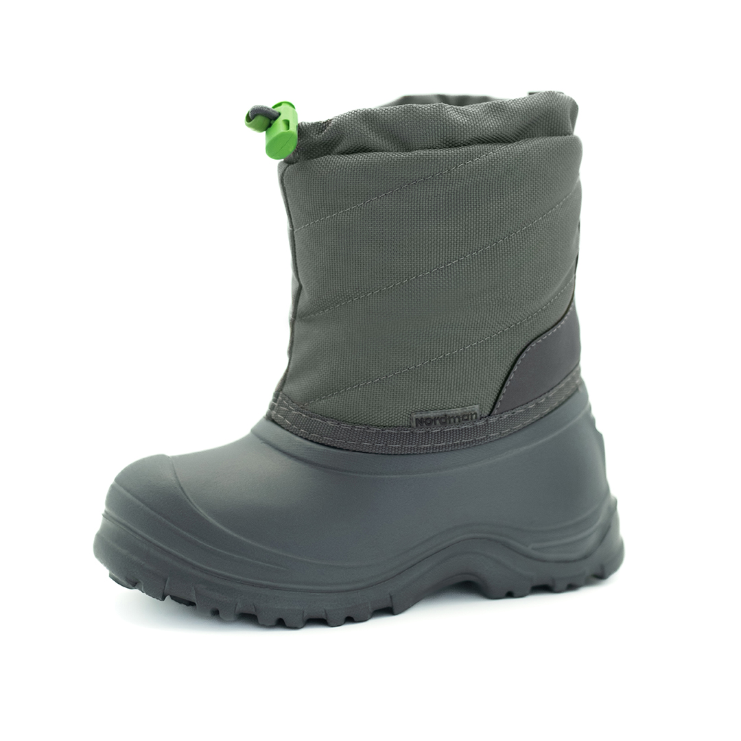 Сноубутсы Nordman на затяжке цвет серый - фото 5