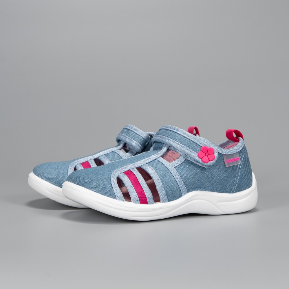 Тапочки детские Nordman Stars голубой джинс - фото 2