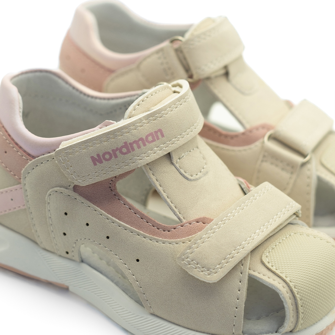 Сандалики детские Nordman Boom бежевые - фото 2