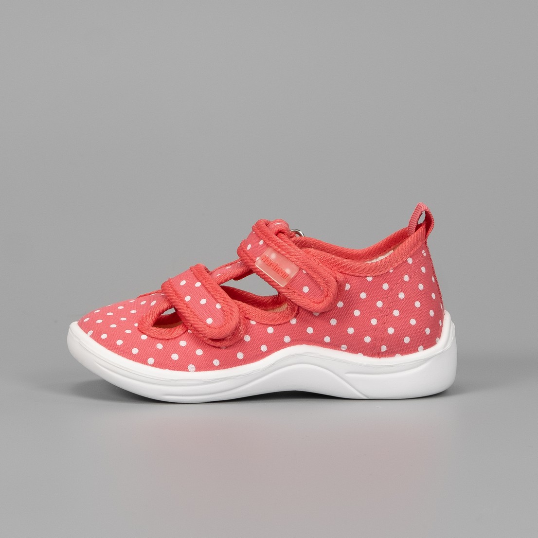 Тапочки детские Nordman Stars коралловые с принтом - фото 3