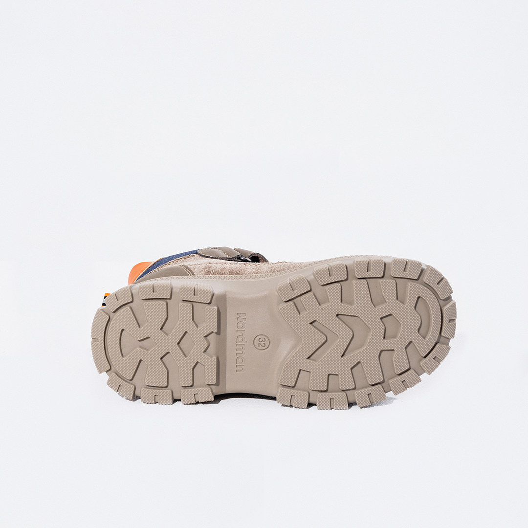 Nordman Ботинки зимние на липучке и шнурках цвет бежевый - фото 10