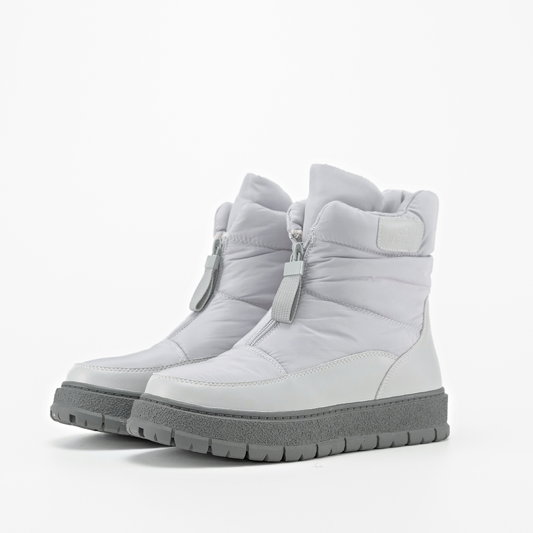 Nordman дутики на молнии цвет серый - фото 4