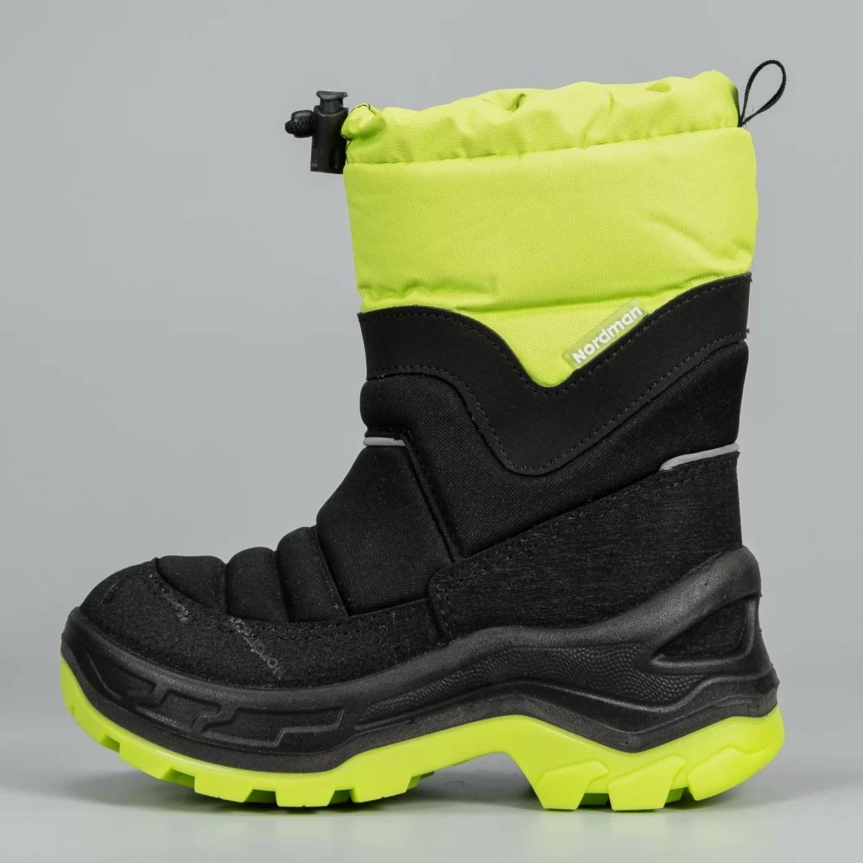 Детские сапоги Nordman T-REX лайм - фото 3