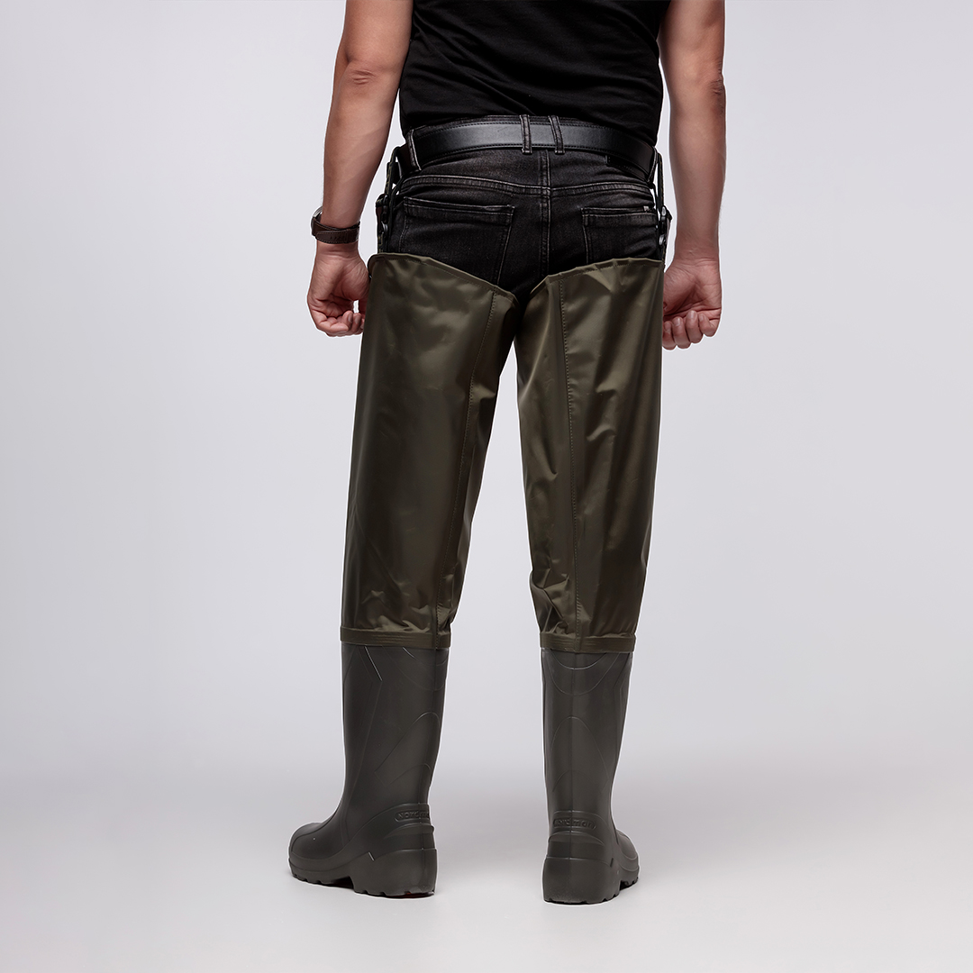 Сапоги рыбацкие Nordman Expert из ЭВА и ТЭП с нейлоновым верхом олива - фото 6