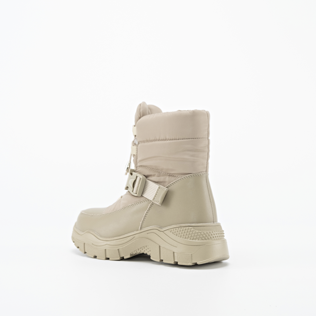 Nordman сапоги на молнии с затяжкой цвет бежевый - фото 8