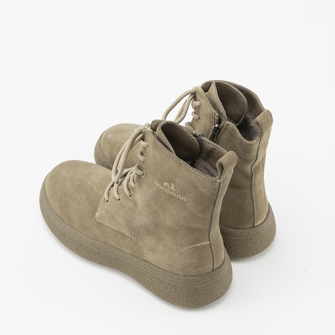 Nordman ботинки на шнурках цвет песочный - фото 6