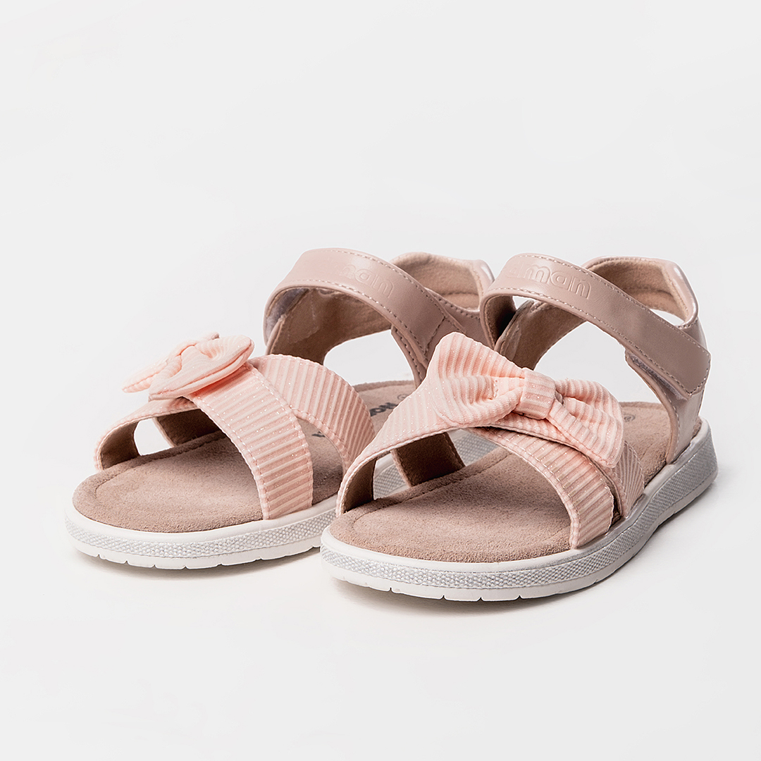Детские летние босоножки Nordman розовые - фото 1