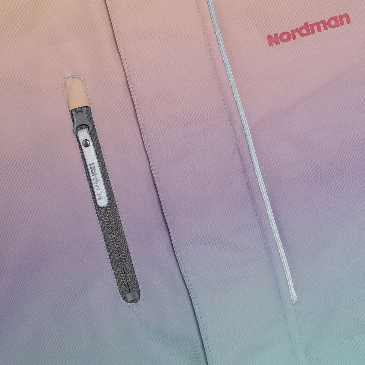 Куртка детская зимняя  Nordman Wear  Принт радуга - фото 6