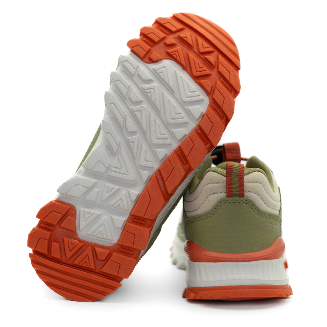 Детские кроссовки Nordman зеленые - фото 4