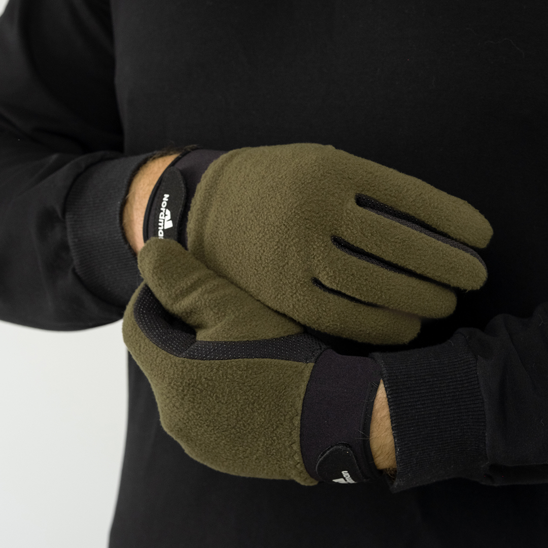Перчатки демисезонные Nordman цвет хаки - фото 2