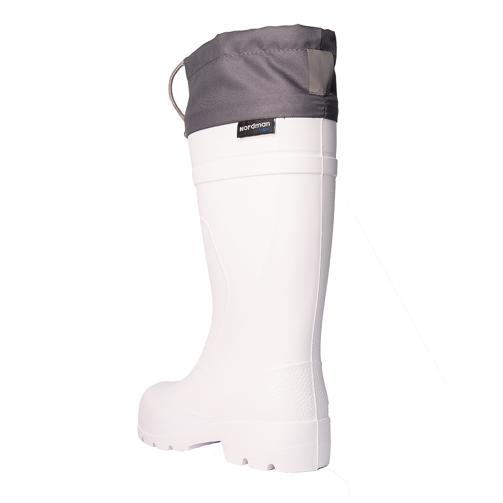 Сапоги Nordman Light с мехом и манжетой белые - фото 4