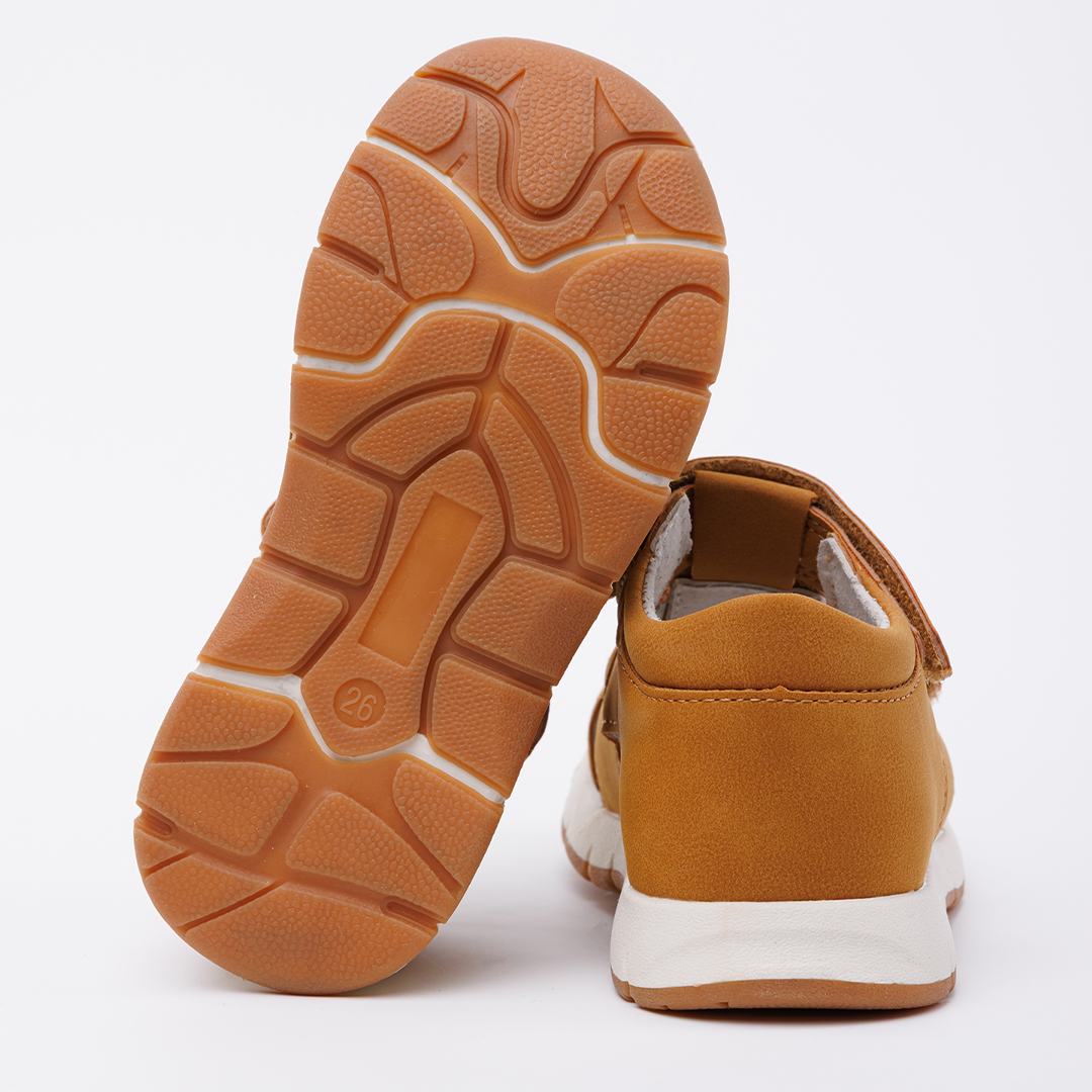 Сандалики детские Nordman Boom горчичные - фото 3