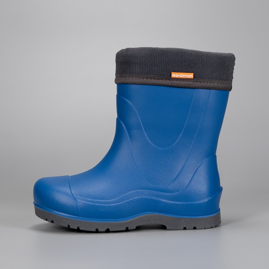 Сапоги детские Nordman Rocket со съемным флисовым утеплителем синие - фото 3