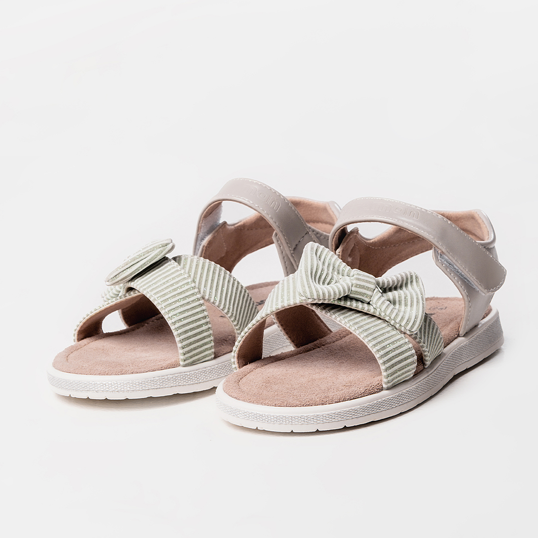 Детские летние босоножки Nordman зеленые - фото 1