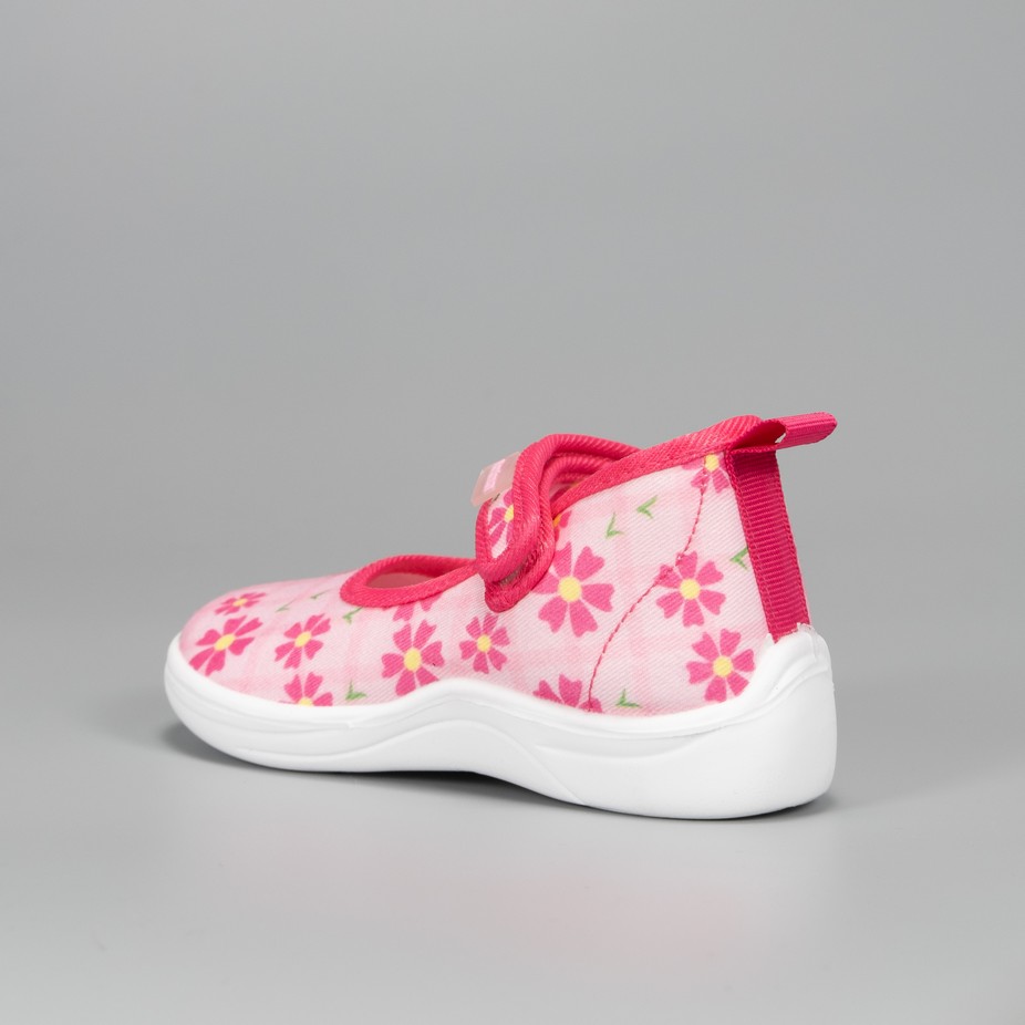 Тапочки детские Nordman Stars розовые с принтом - фото 5