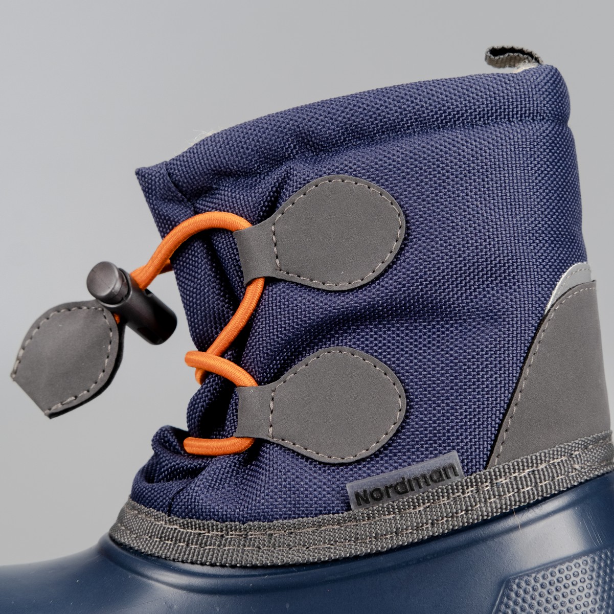 Сноубутсы Nordman Cross из ЭВА+ТЭП синий/оранжевый - фото 5
