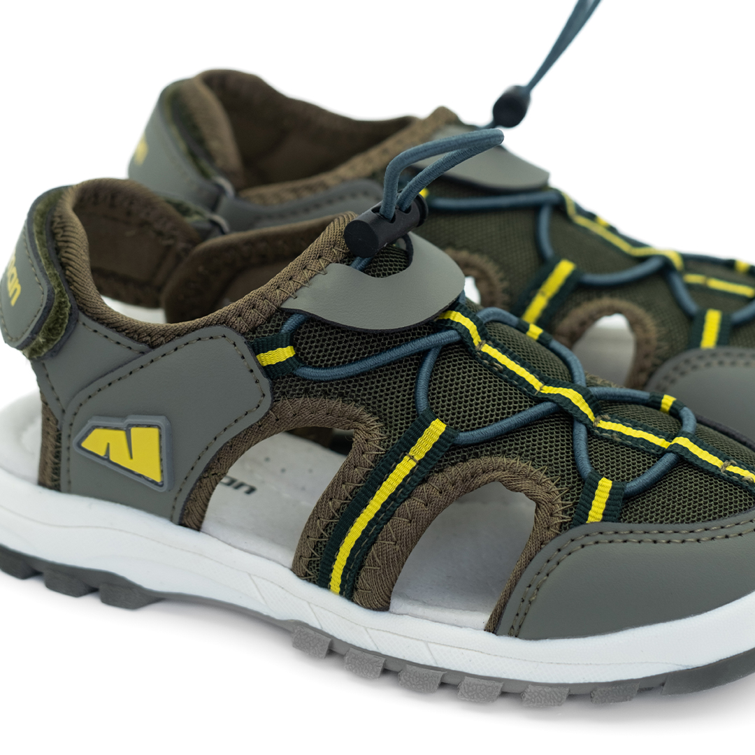 Сандалики детские Nordman Boom хаки - фото 2