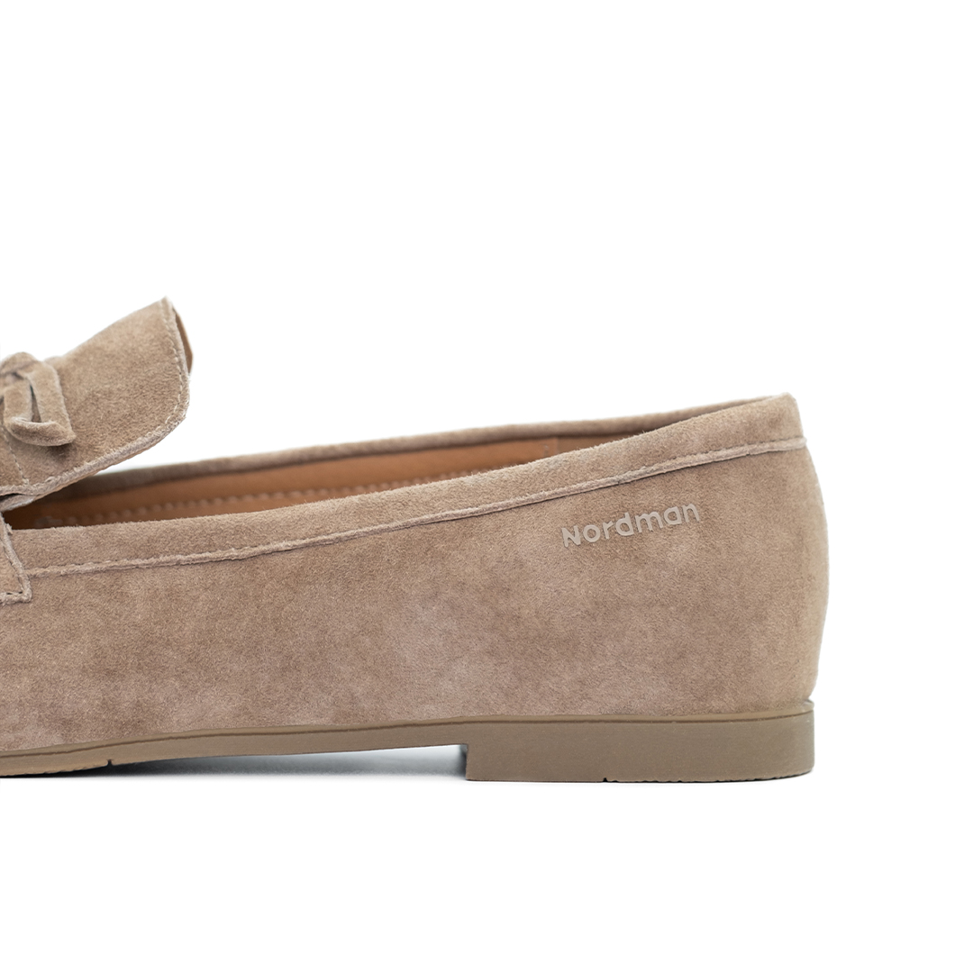 Женские лоферы Nordman бежевые - фото 4