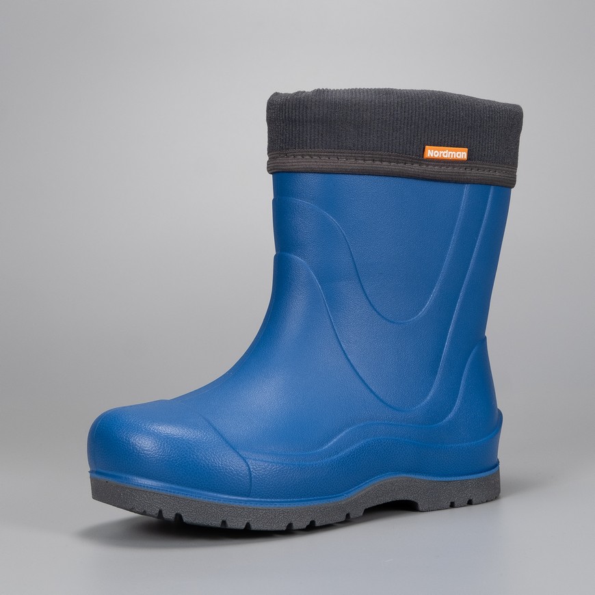 Сапоги детские Nordman Rocket со съемным флисовым утеплителем синие - фото 2