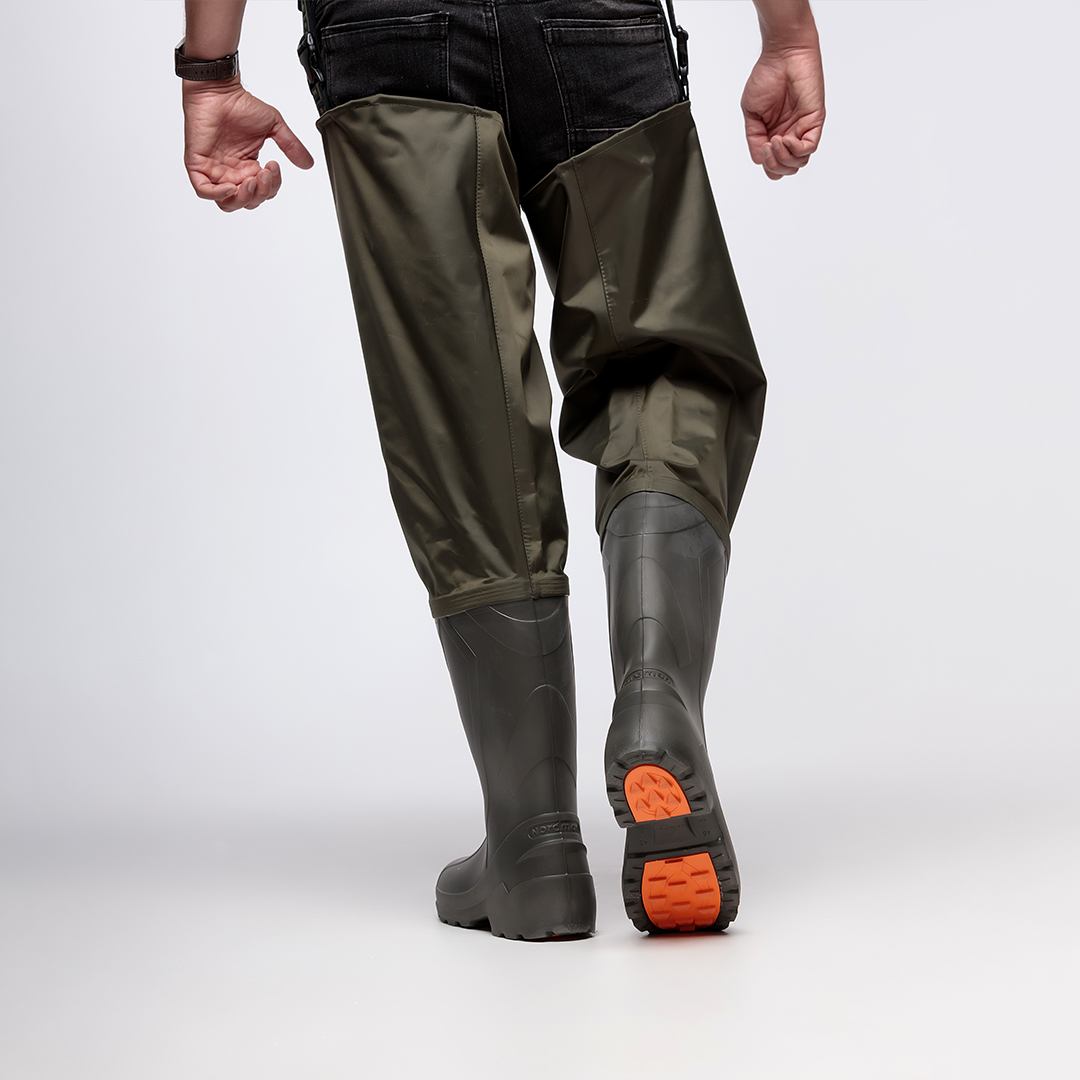Сапоги рыбацкие Nordman Expert из ЭВА и ТЭП с нейлоновым верхом олива - фото 5