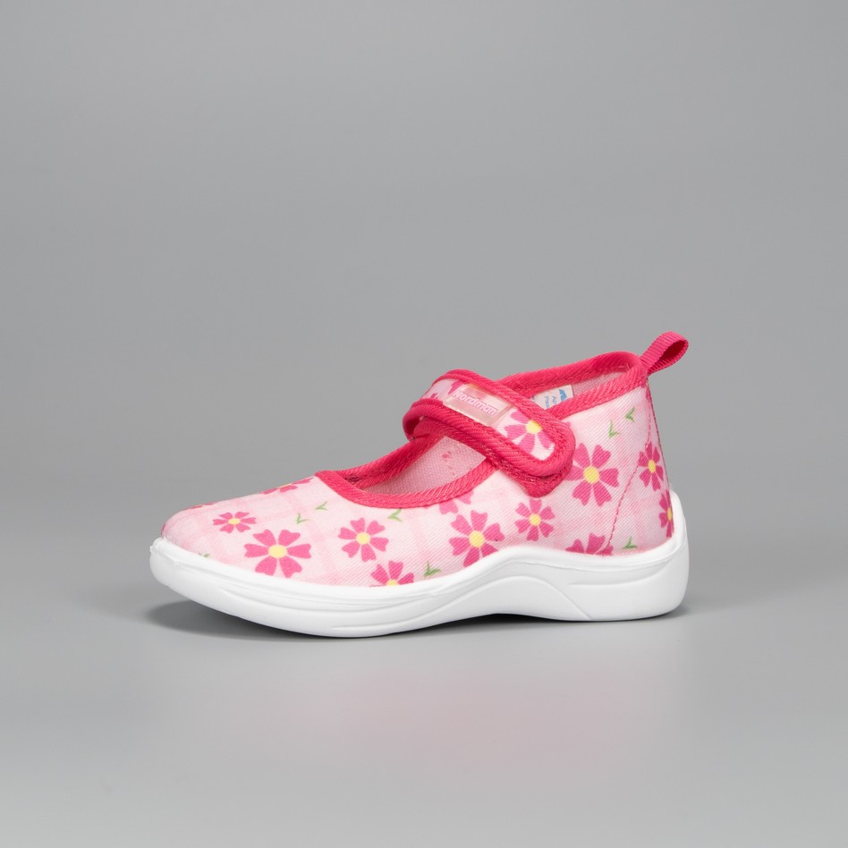 Тапочки детские Nordman Stars розовые с принтом - фото 3