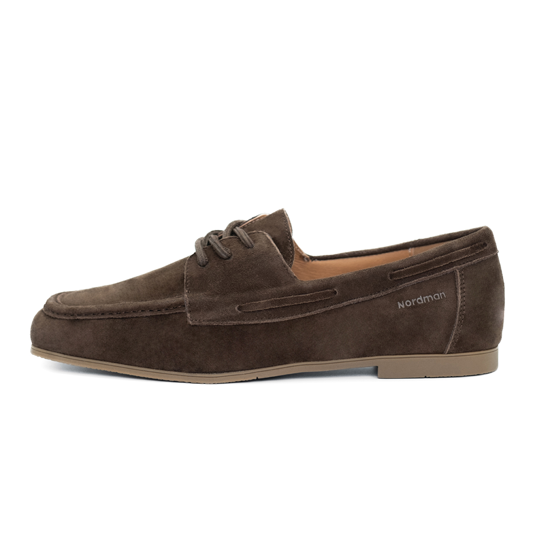 Женские лоферы Nordman коричневые - фото 3