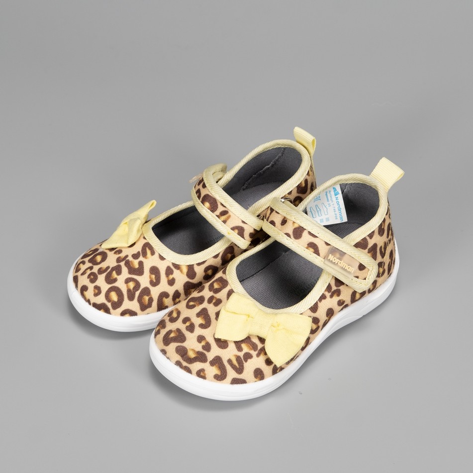 Тапочки детские Nordman Stars леопардовые - фото 8