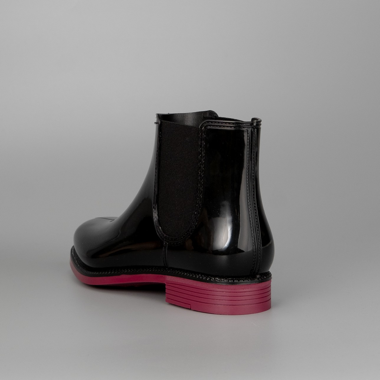 Женские ботильоны Nordman Bora черно-бордовые - фото 5