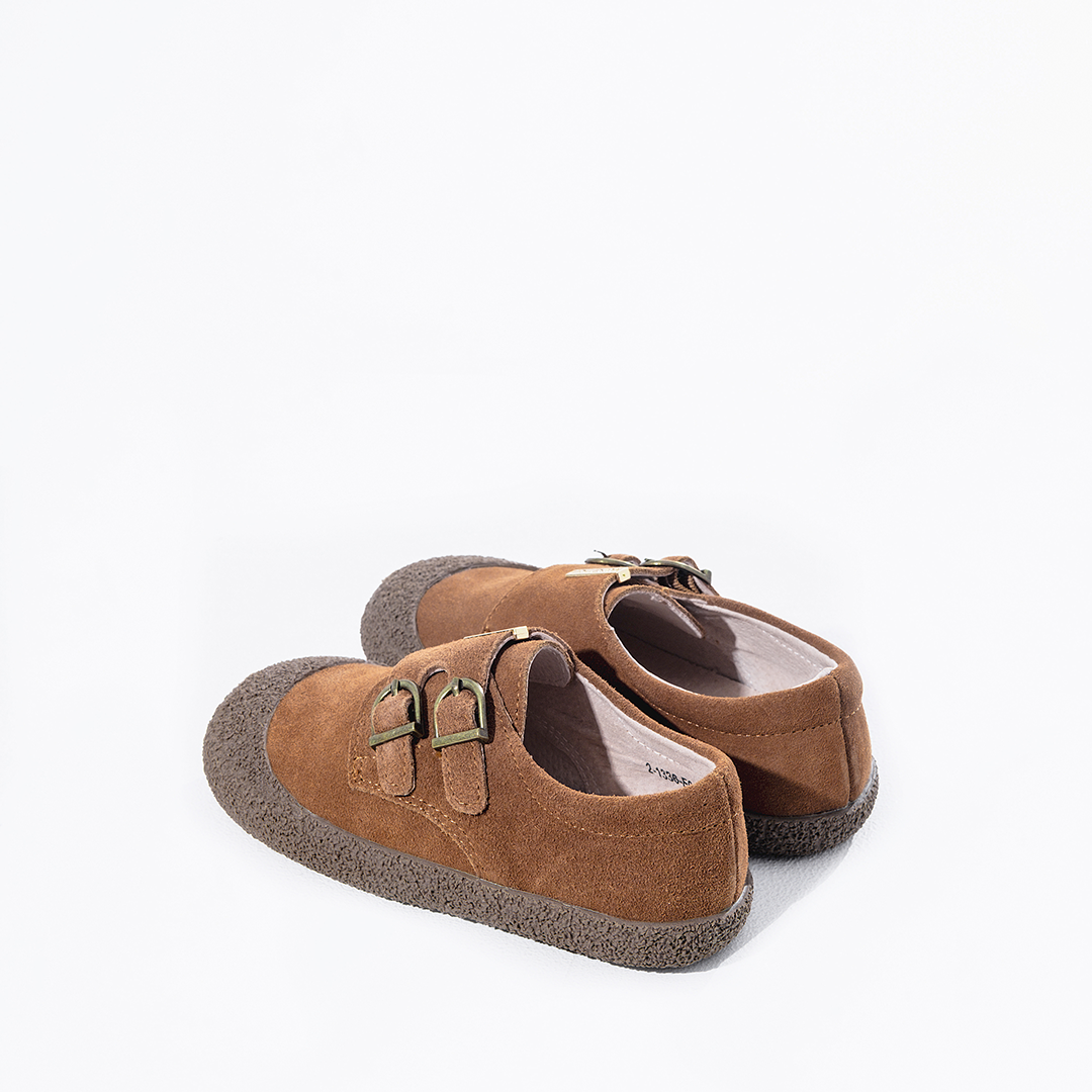 Полуботинки Nordman на двух застежках цвет коричневый - фото 5