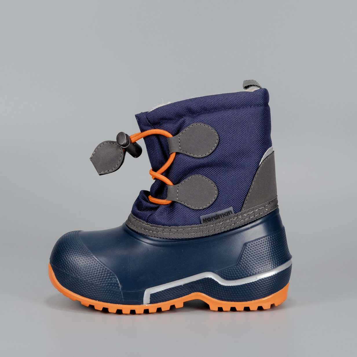 Сноубутсы Nordman Cross из ЭВА+ТЭП синий/оранжевый - фото 6