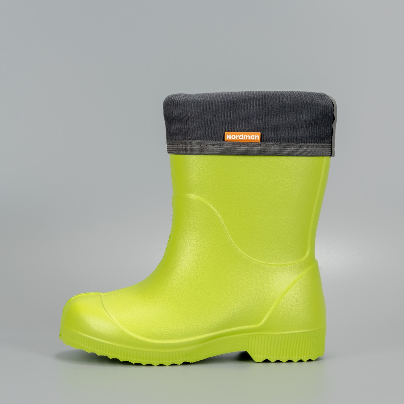 Сапоги детские Nordman Jet со съемным флисовым утеплителем лайм - фото 4