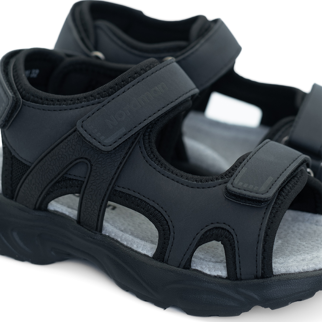 Сандалики детские Nordman Boom чёрные - фото 2