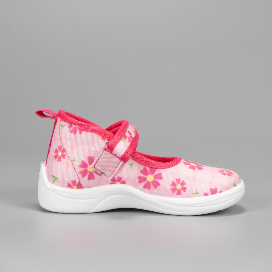 Тапочки детские Nordman Stars розовые с принтом - фото 6