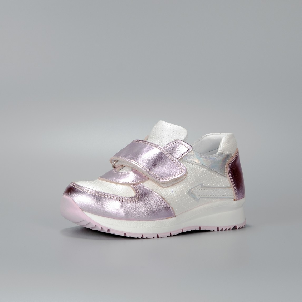 Кожаные кроссовки Nordman Groove розовые - фото 2