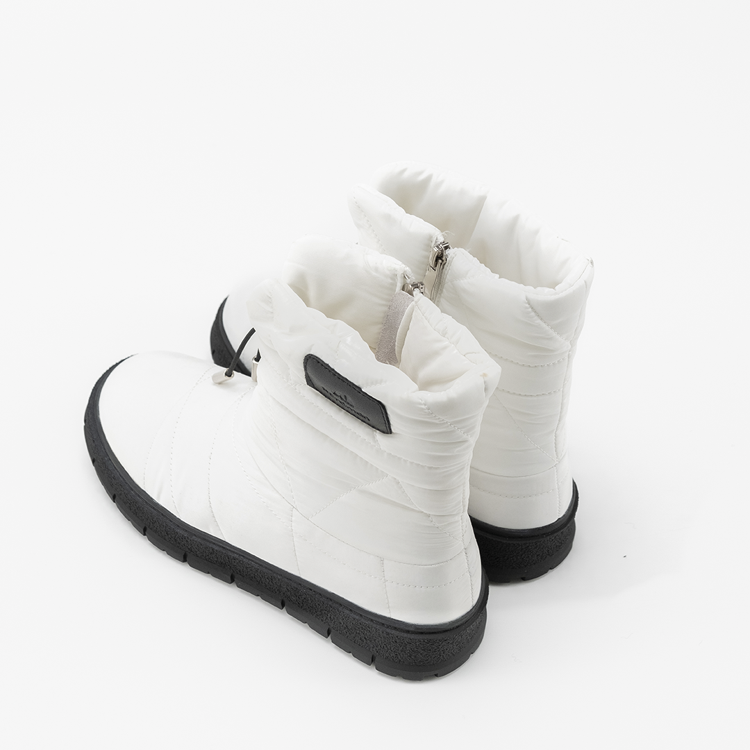 Nordman сапоги  с резинкой-затяжкой  цвет белый - фото 5