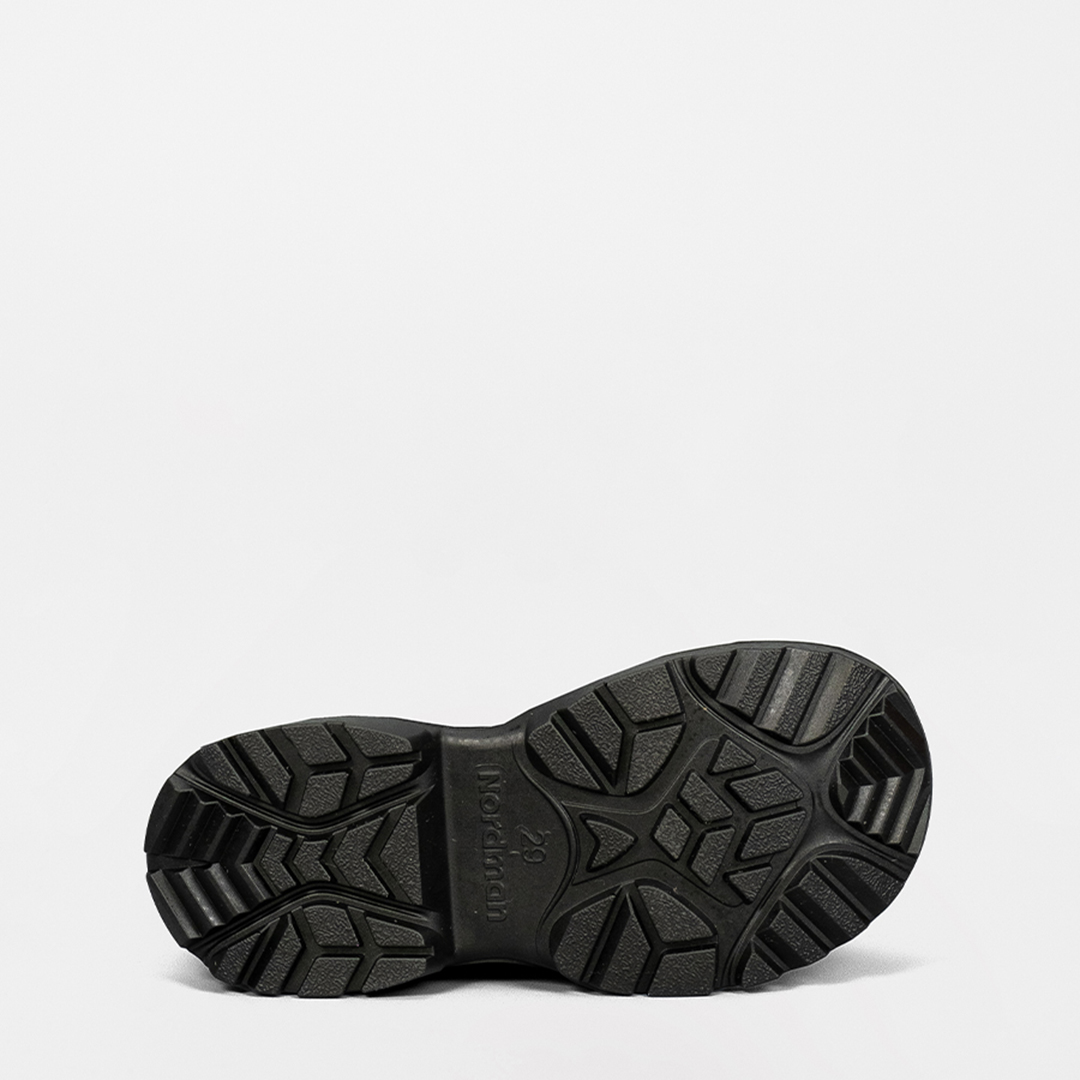 Зимние детские сапоги Nordman Lumi на липучке черные - фото 8