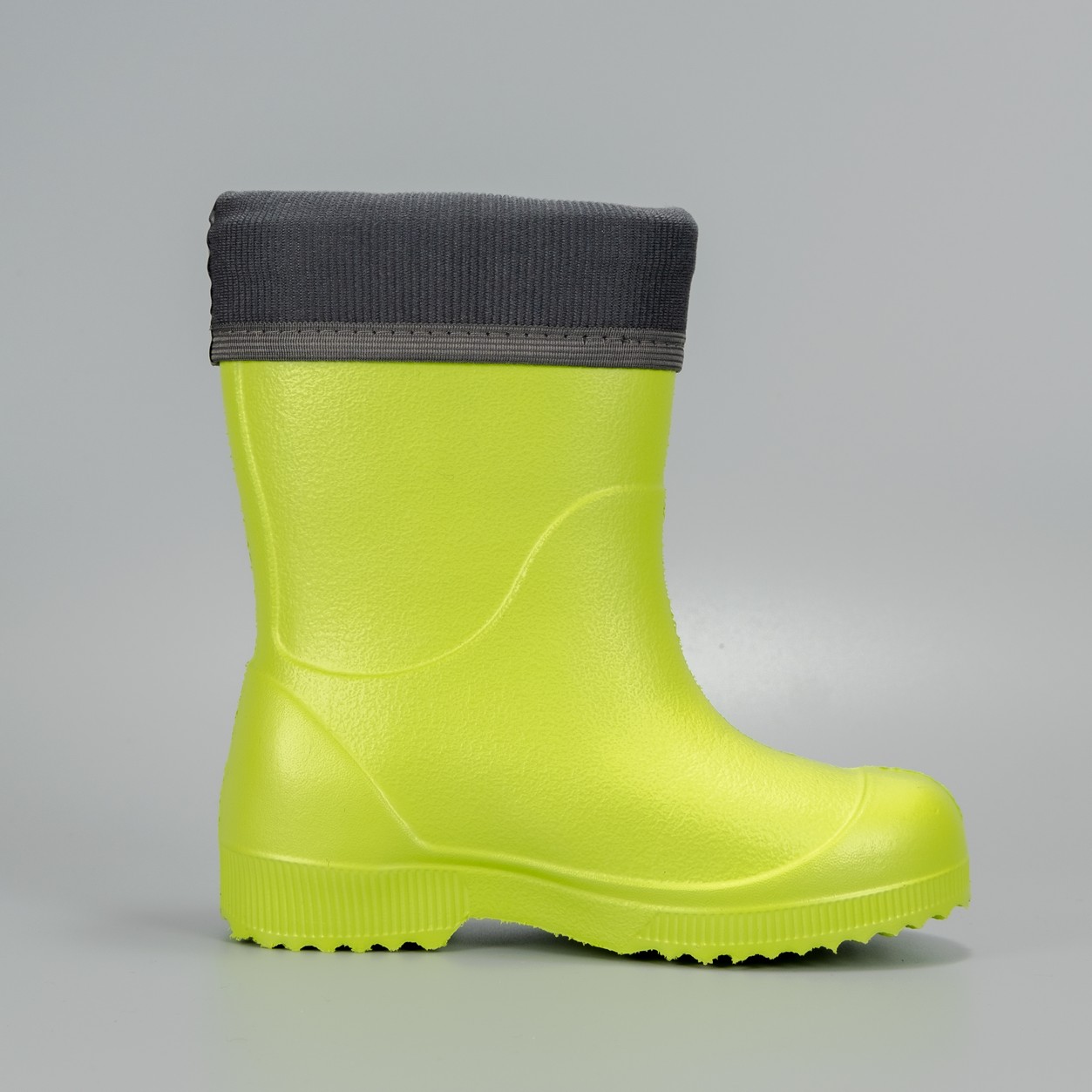 Сапоги детские Nordman Jet со съемным флисовым утеплителем лайм - фото 6